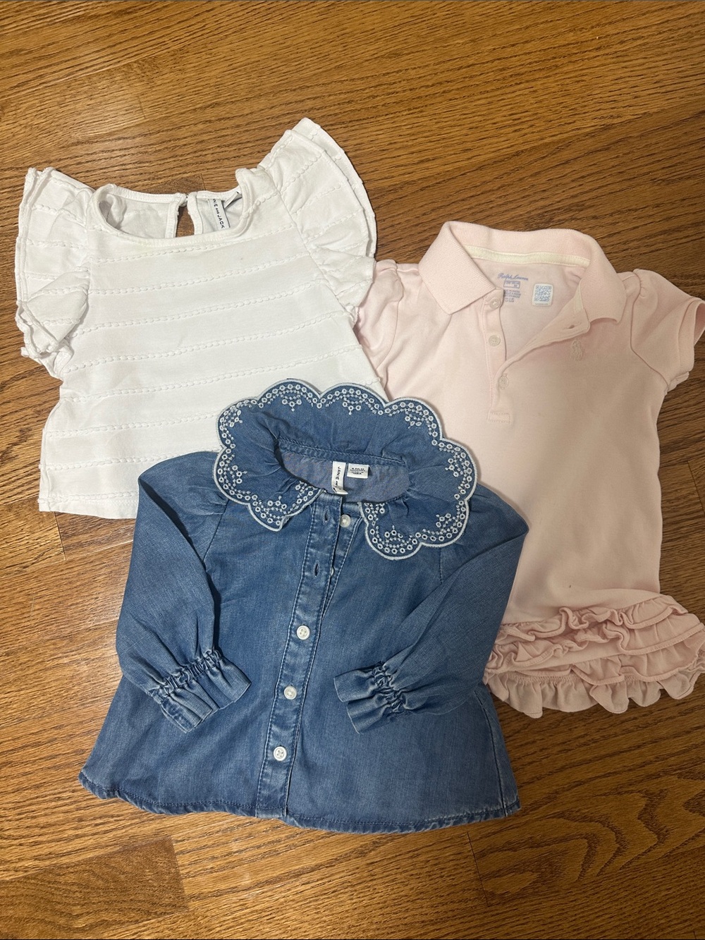 Janie and Jack & Ralph Lauren Tops (6-12 Months)